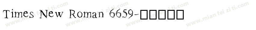 Times New Roman 6659字体转换